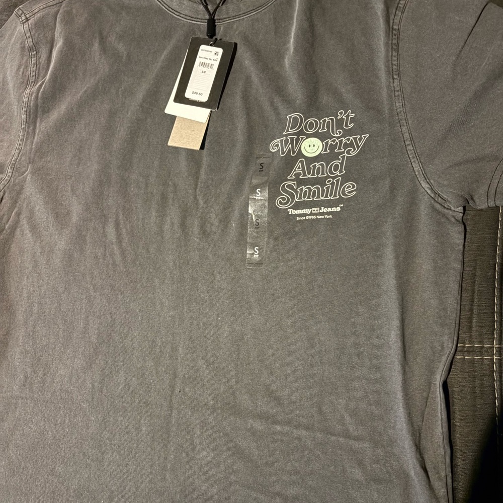 Tommy Hilfiger Charcoal Graphic Tee